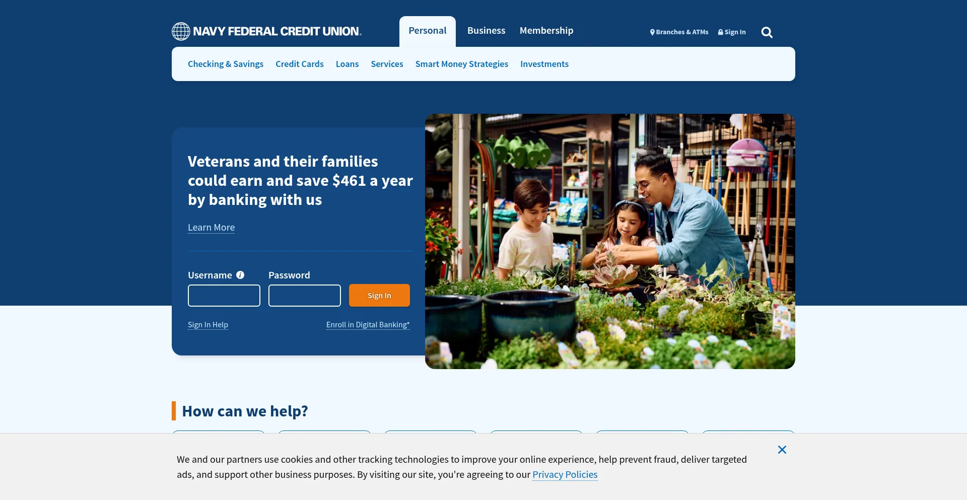 Navyfederal.org Screenshot