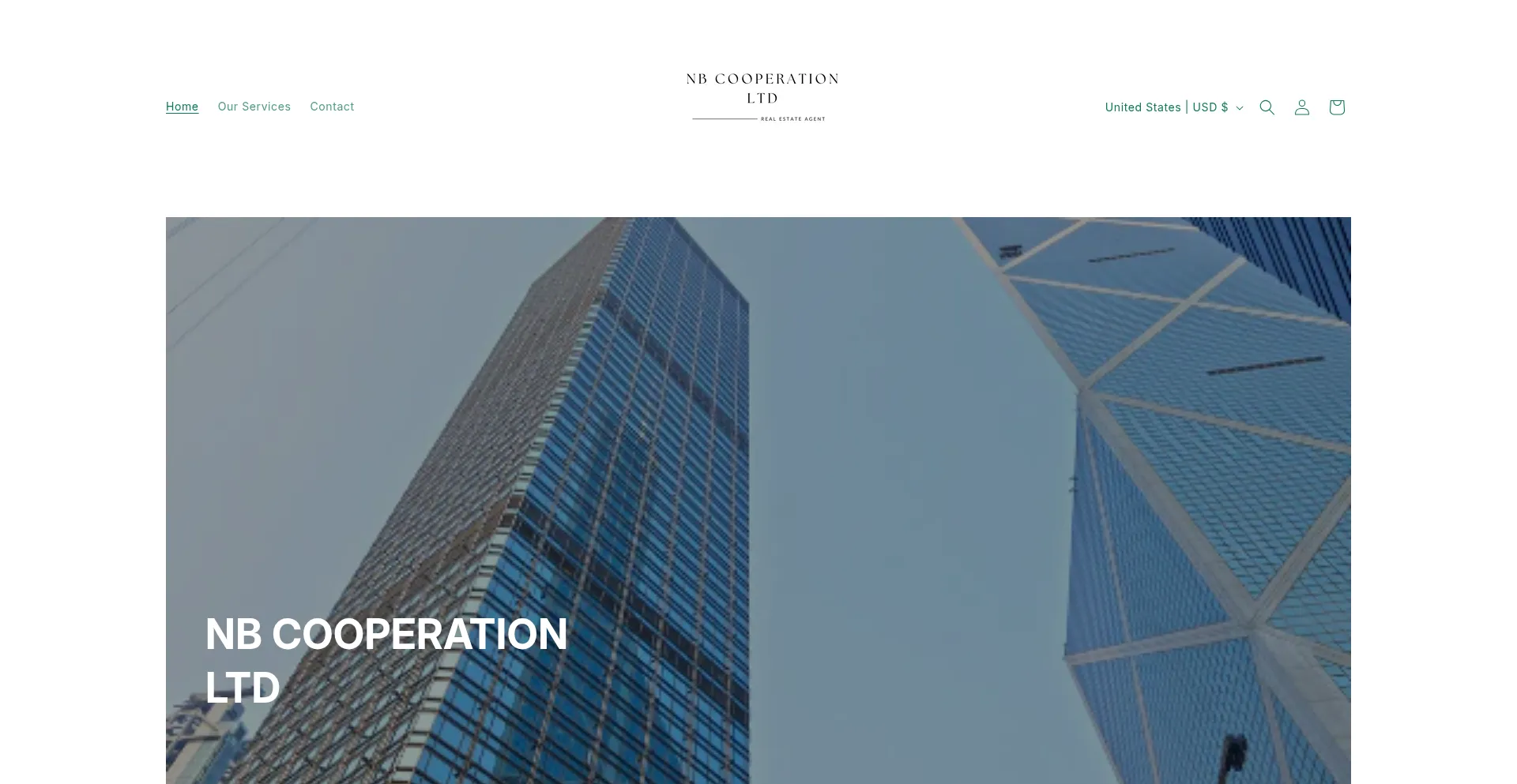 Nbcooperationltd.art Screenshot