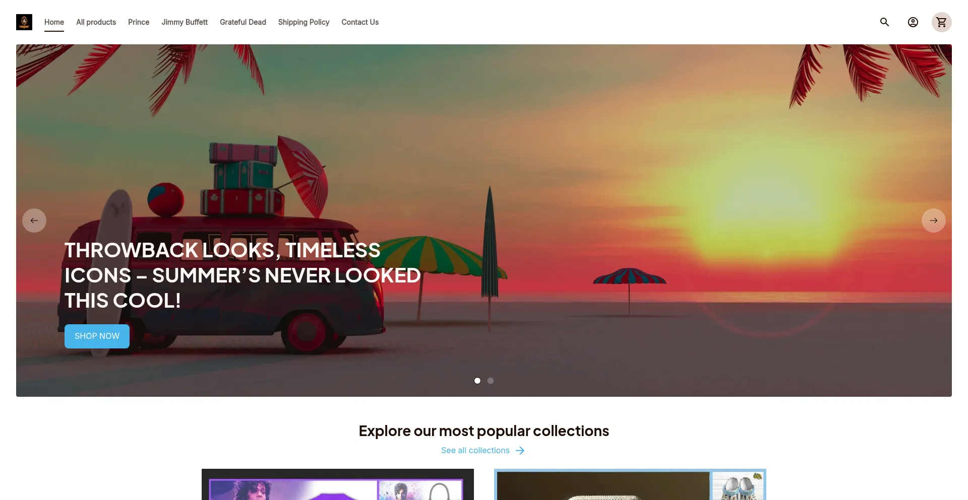 Website screenshot of Ndbstar.com