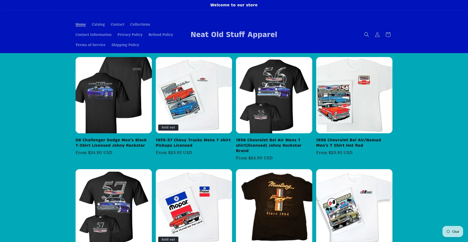 Neatoldstuffapparel.net