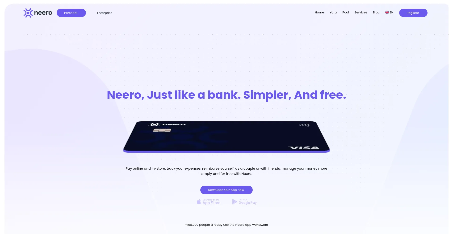 Neero.io Screenshot