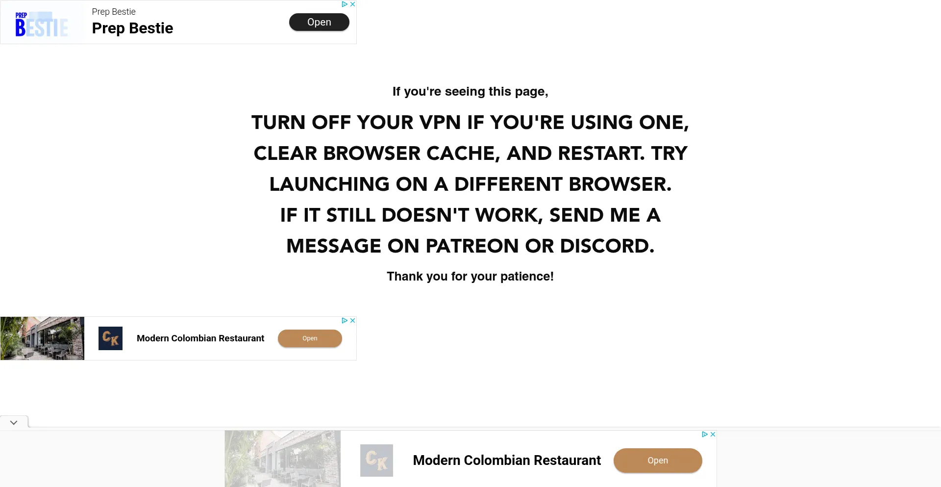 Website screenshot of Neijudeteenyscans.com