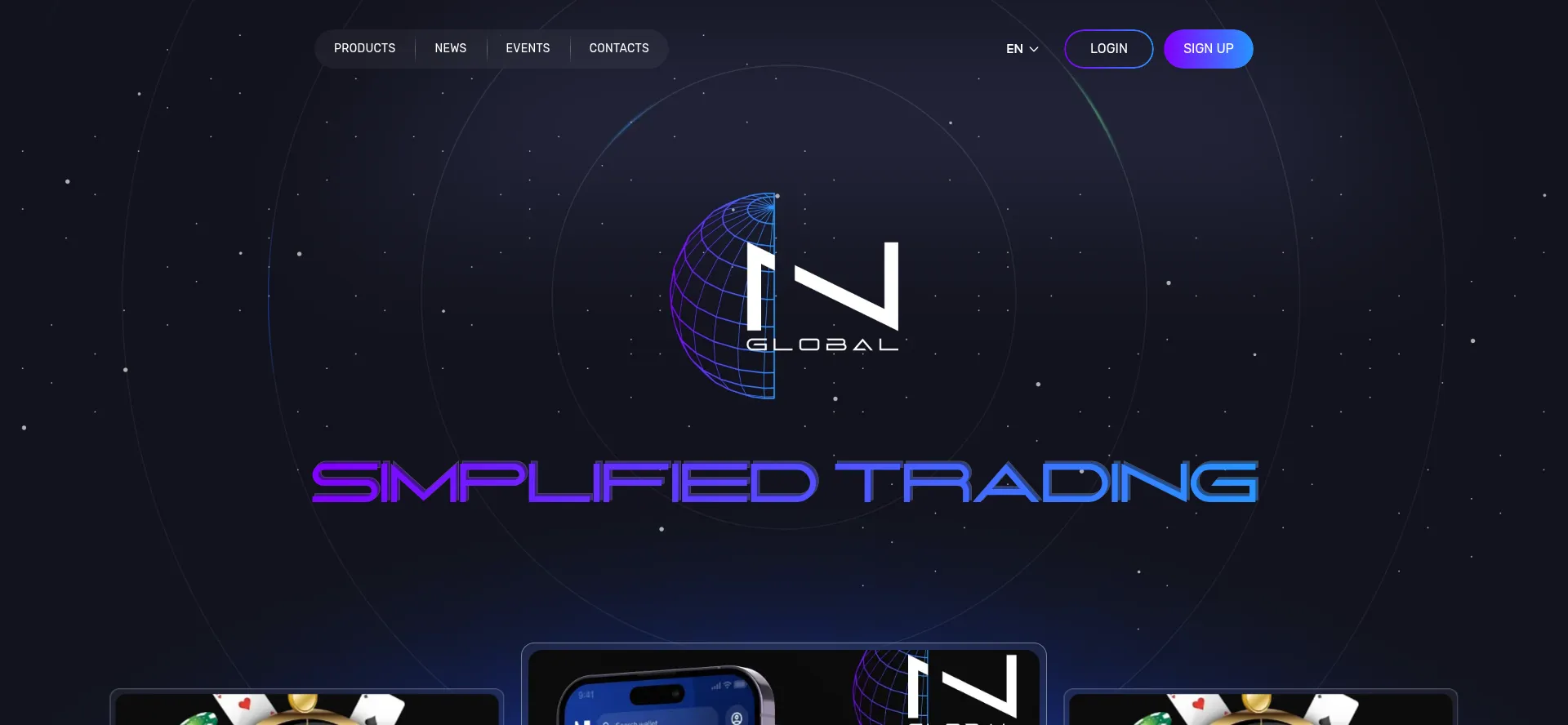 Website screenshot of Neiva.io
