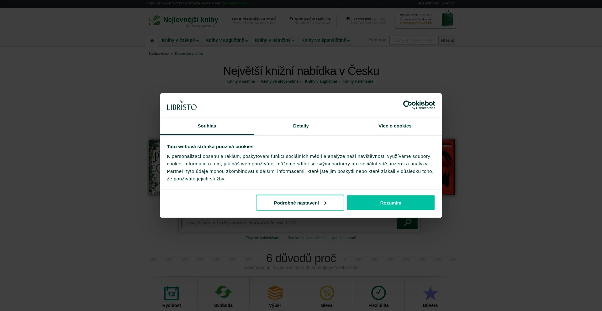 Nejlevnejsi-knihy.cz Screenshot