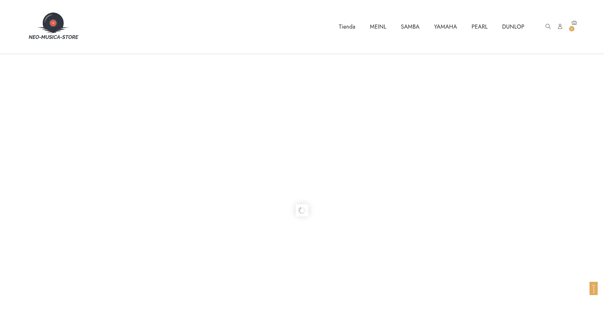 Website screenshot of Neo-musica-store.com