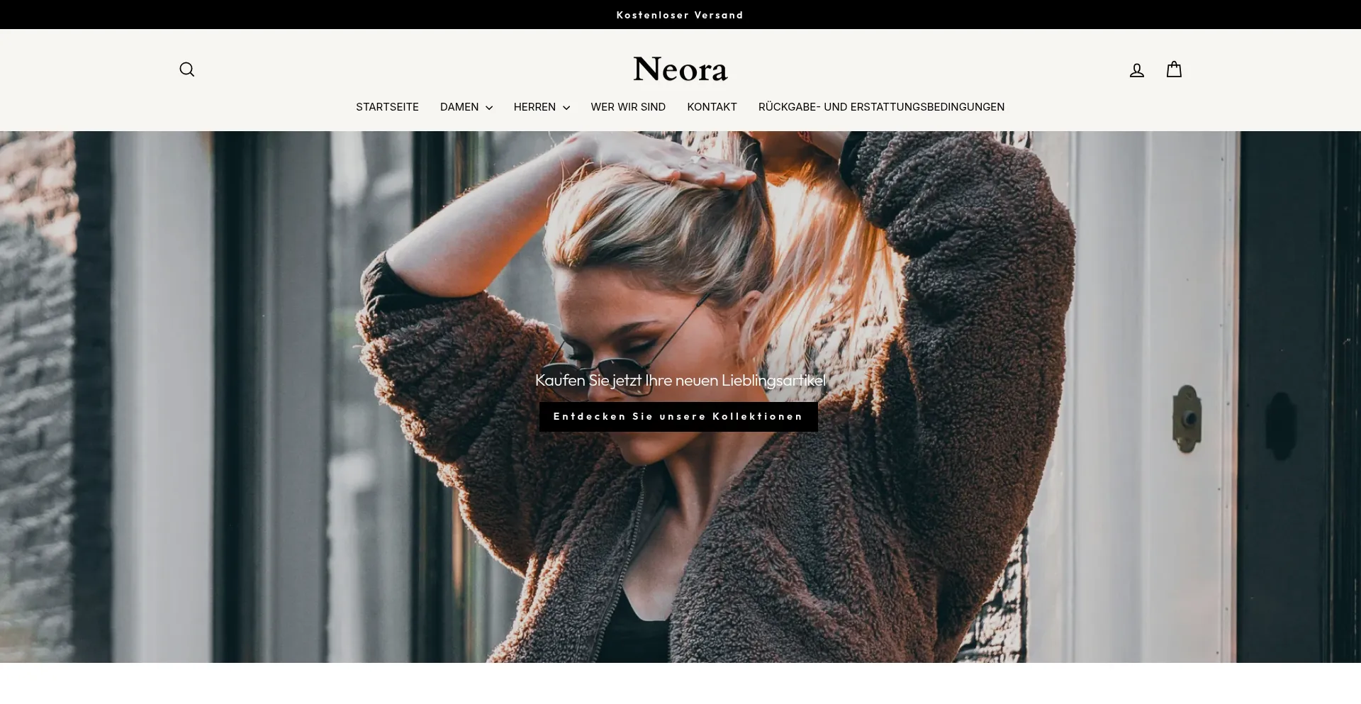 Neora-shop.de Screenshot