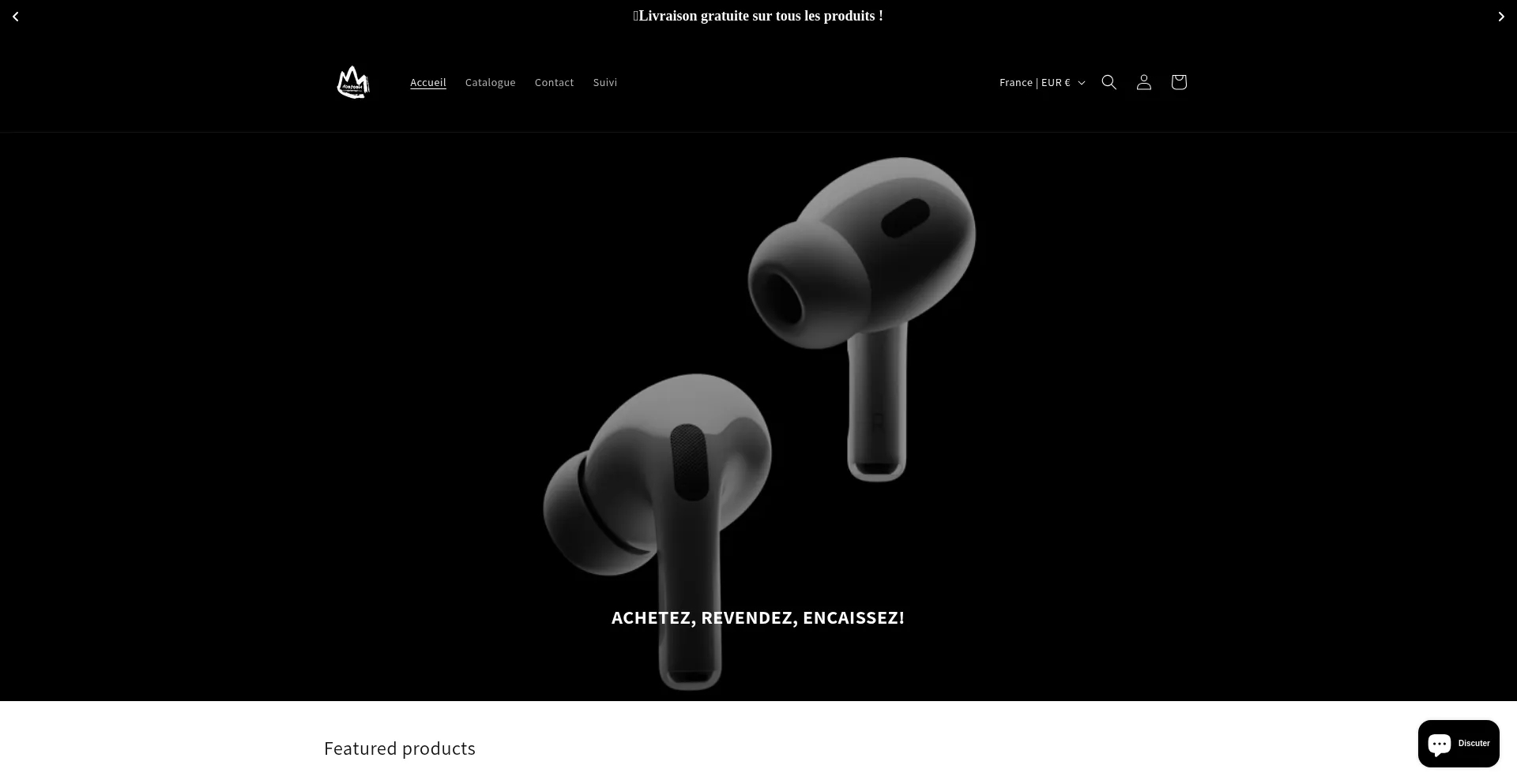 Website screenshot of Neotechpro.store