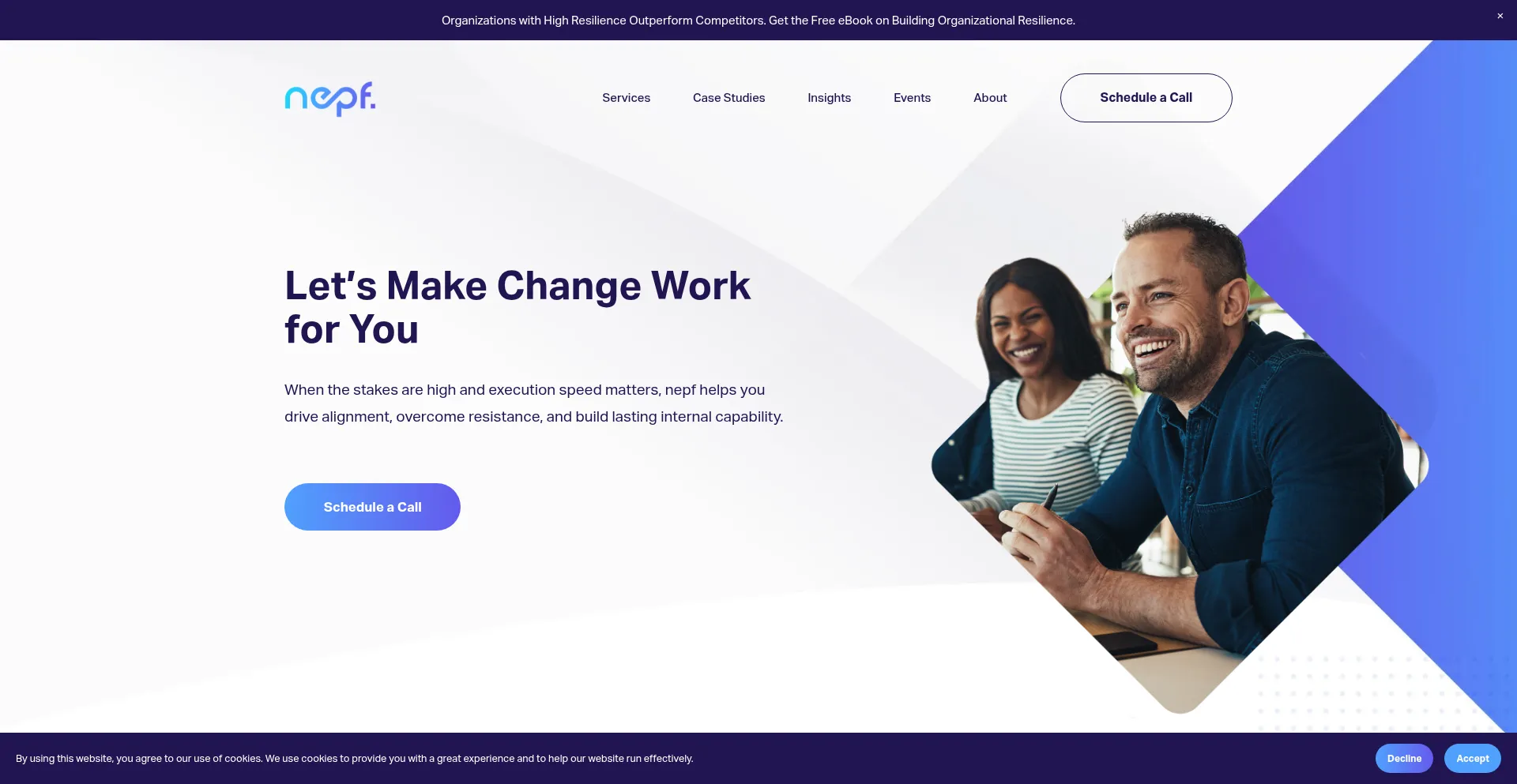 Nepf.co Screenshot