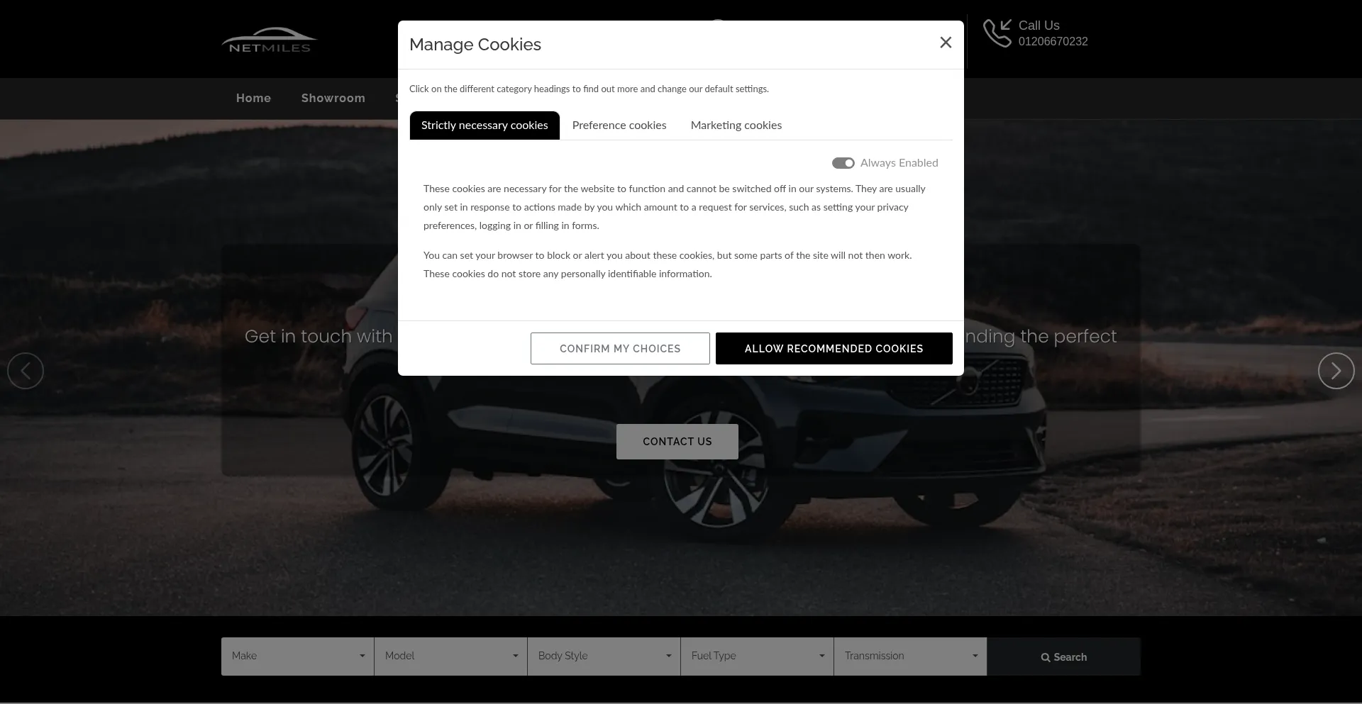 Website screenshot of Netmiles.co.uk