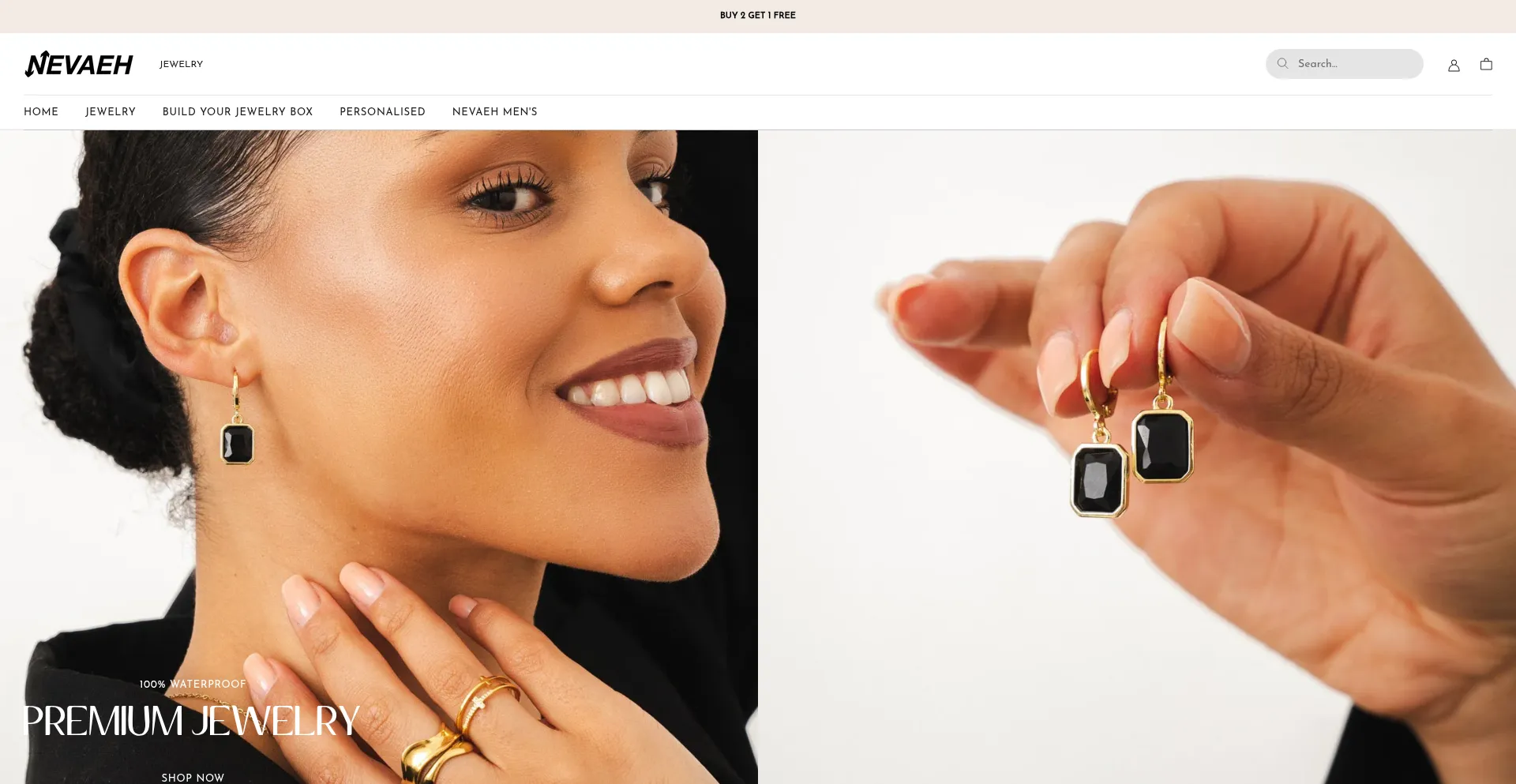 Nevaeh-store.com Screenshot