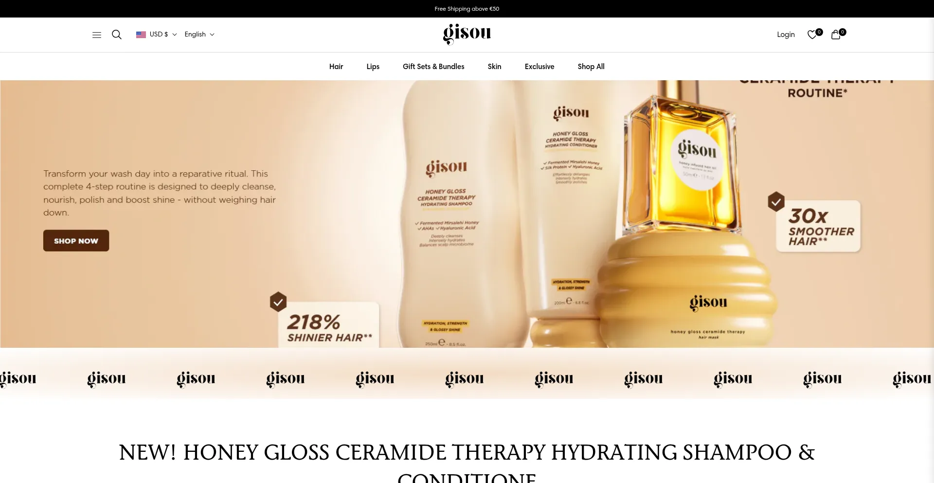 Website screenshot of Newgisou.com