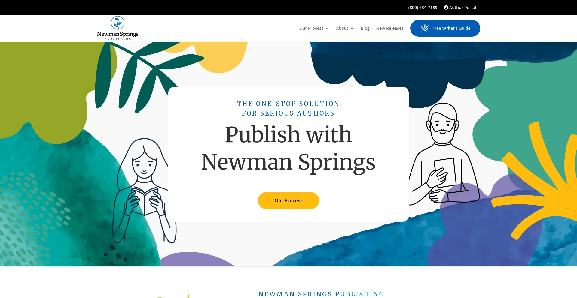 Newmansprings.com Screenshot