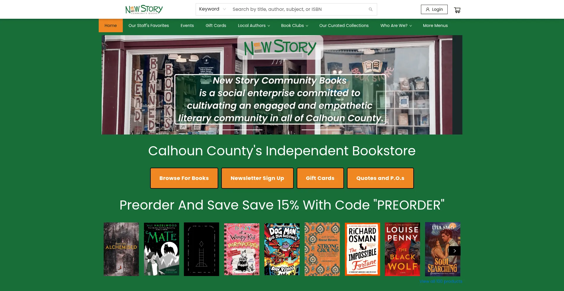Newstorybooks.com Screenshot