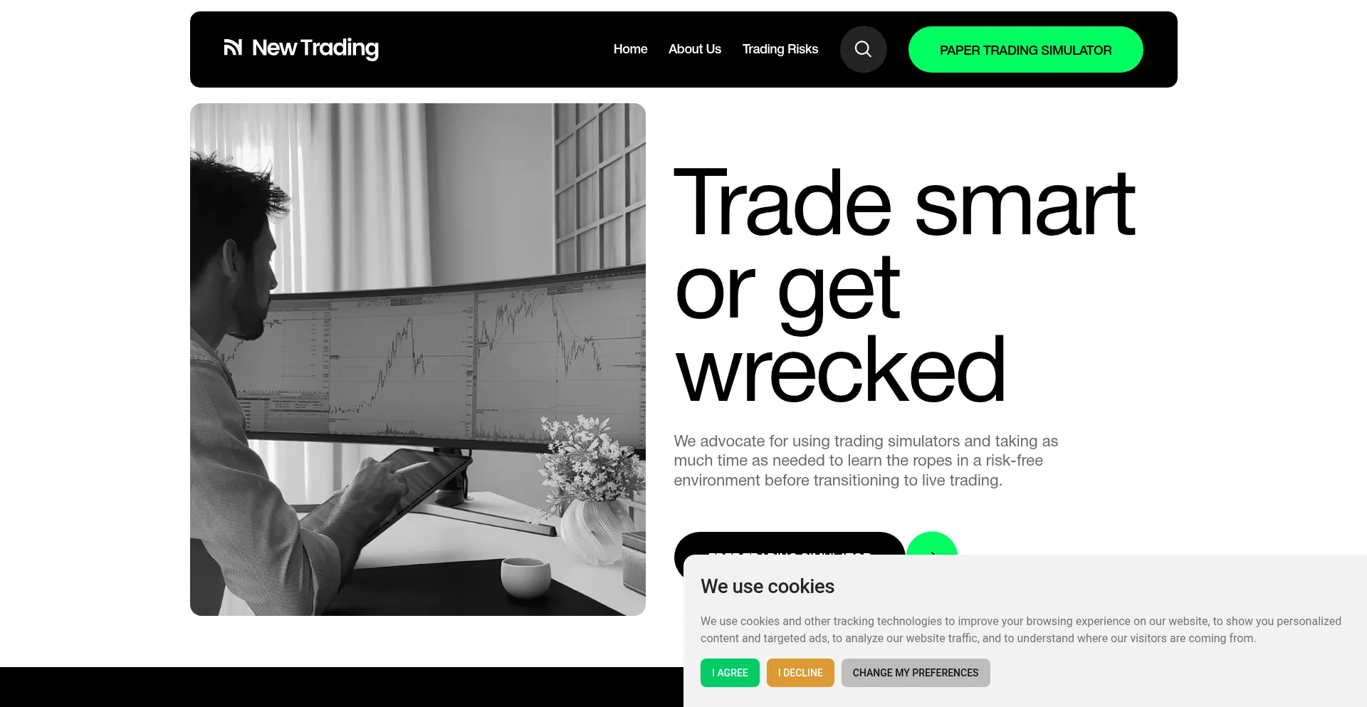 Newtrading.io Screenshot