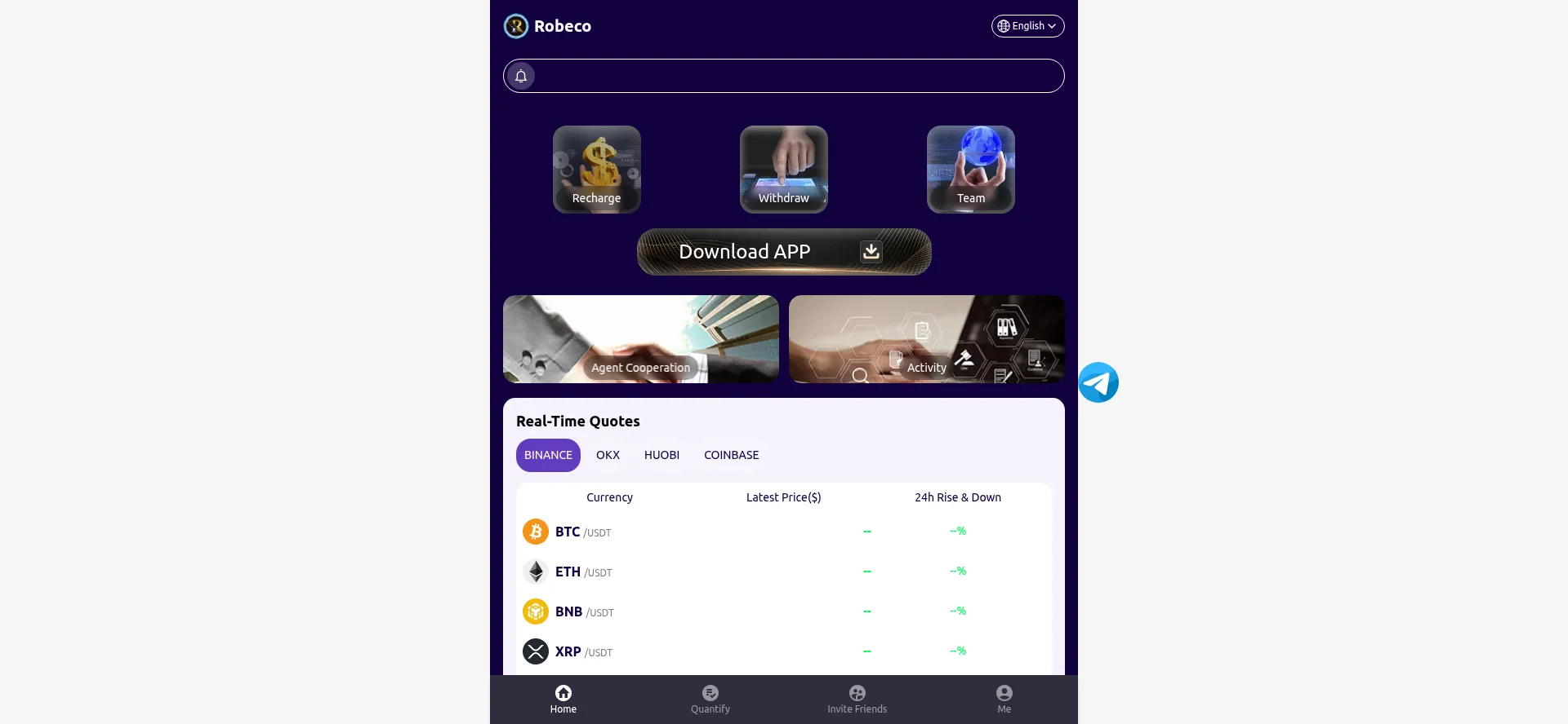 Website screenshot of Newusdt.com