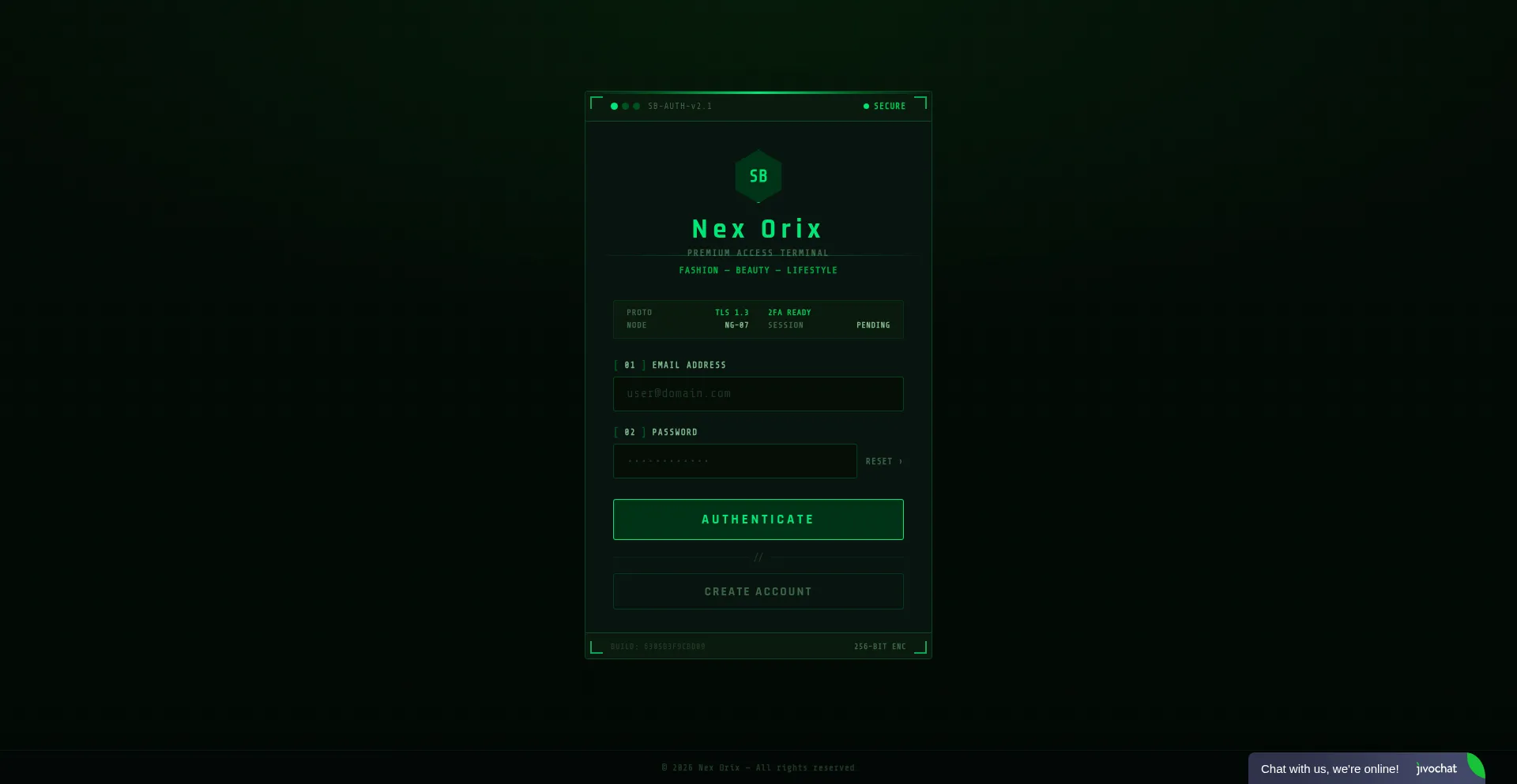 Nex-orix.com