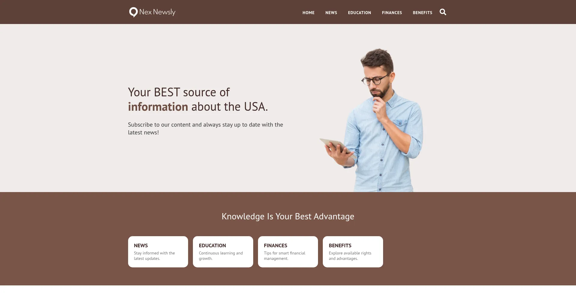 Nexnewsly.com Screenshot