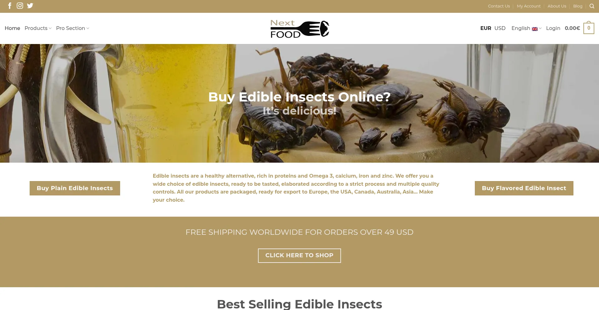 Next-food.net Screenshot