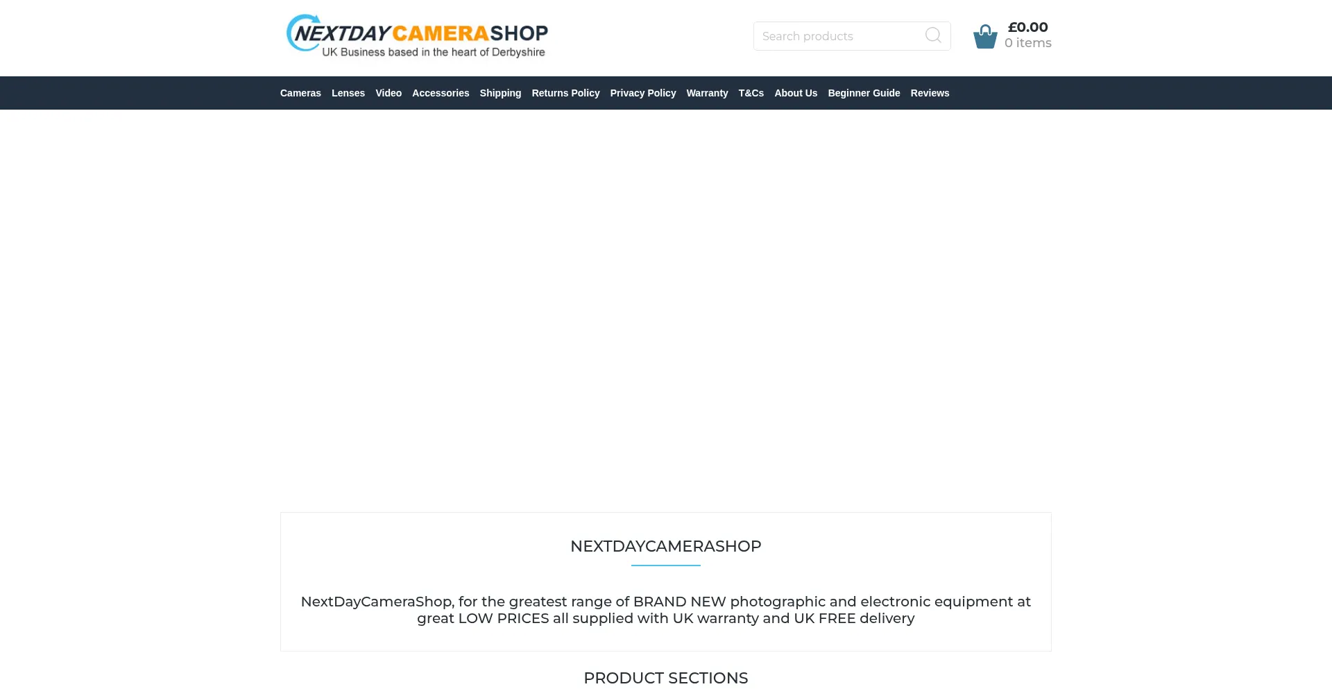 Nextdaycamerashop.co.uk Screenshot