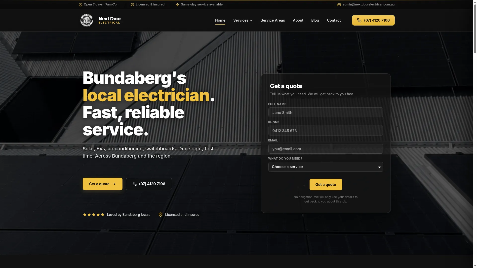 Nextdoorelectrical.com.au