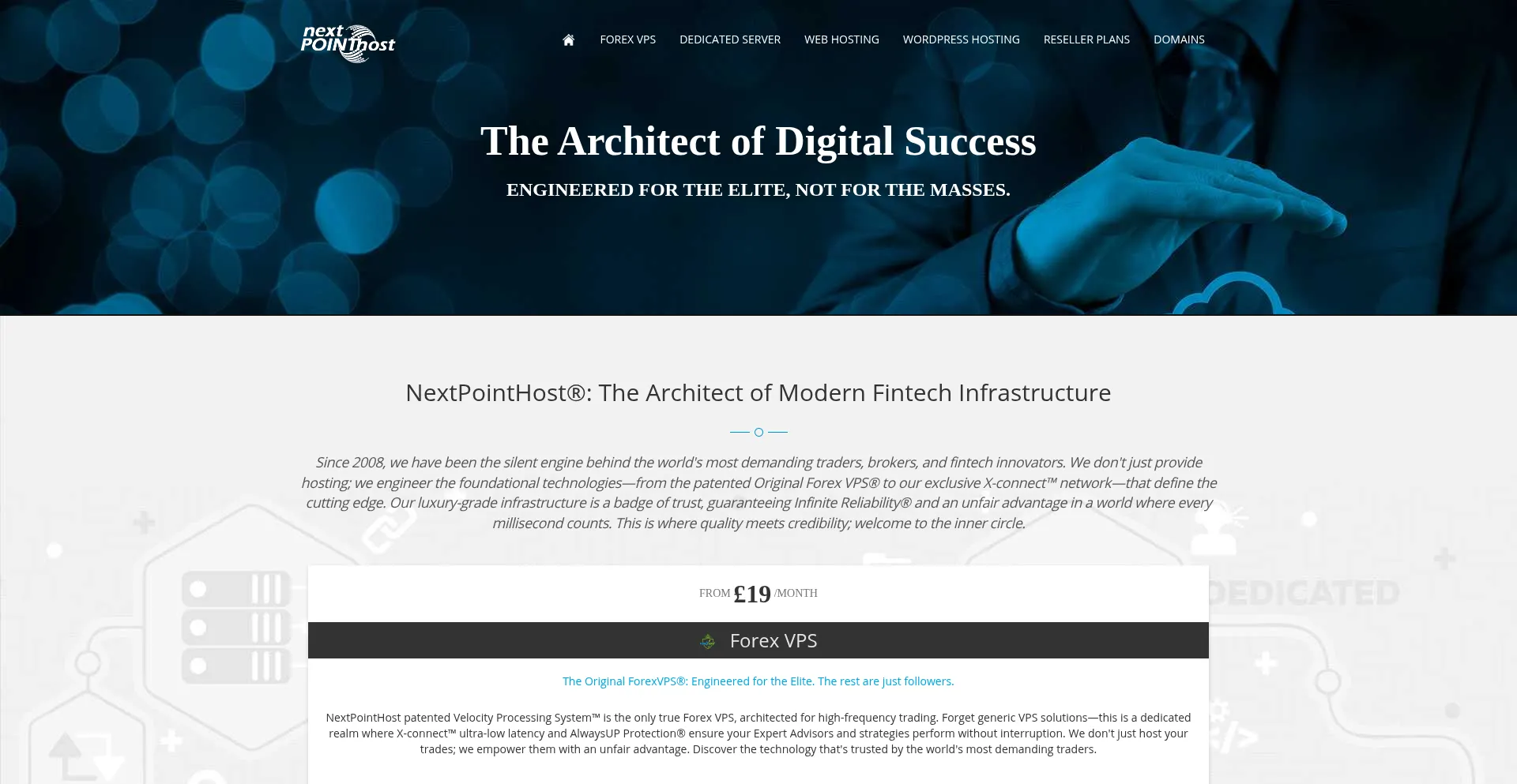 Nextpointhost.com Screenshot
