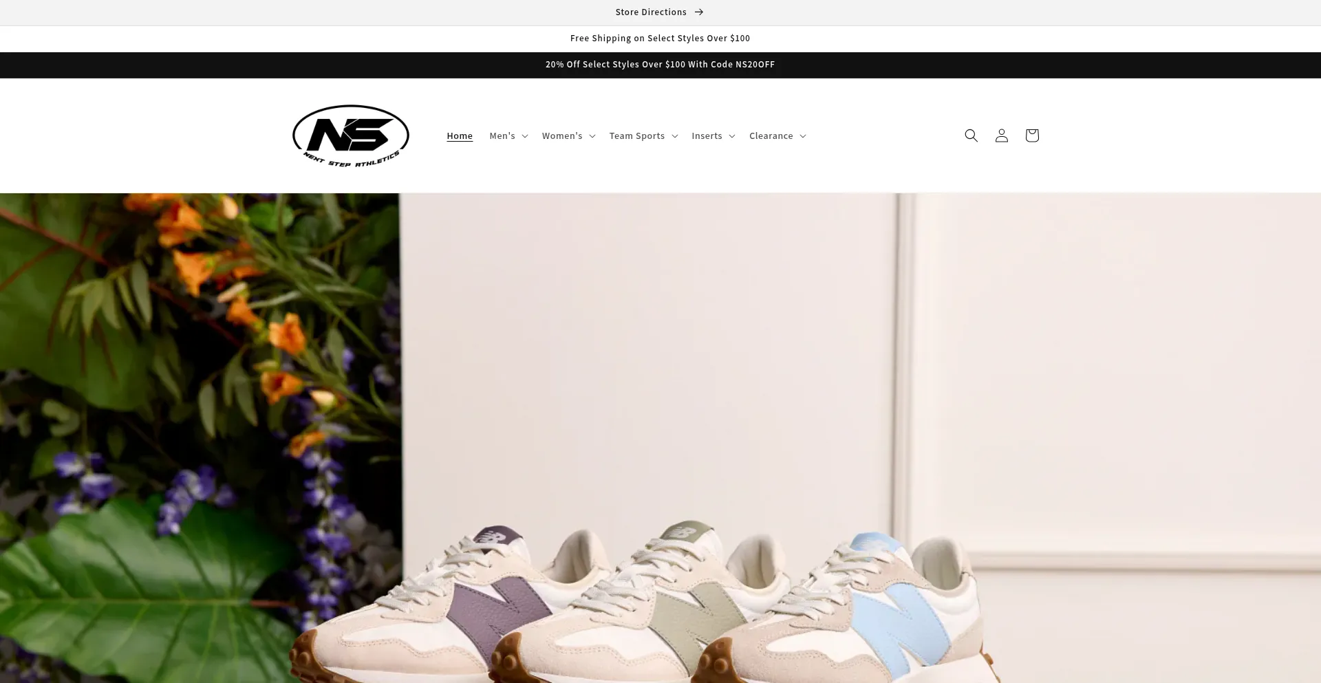 Website screenshot of Nextsteptampa.com