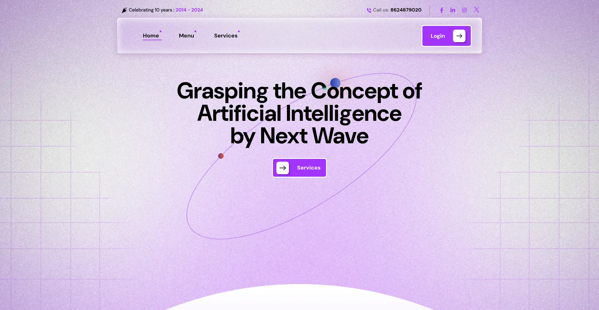 Website screenshot of Nextwaveinvest.co.in