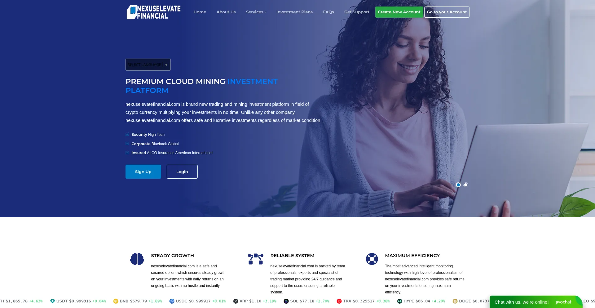 Nexuselevatefinancial.com