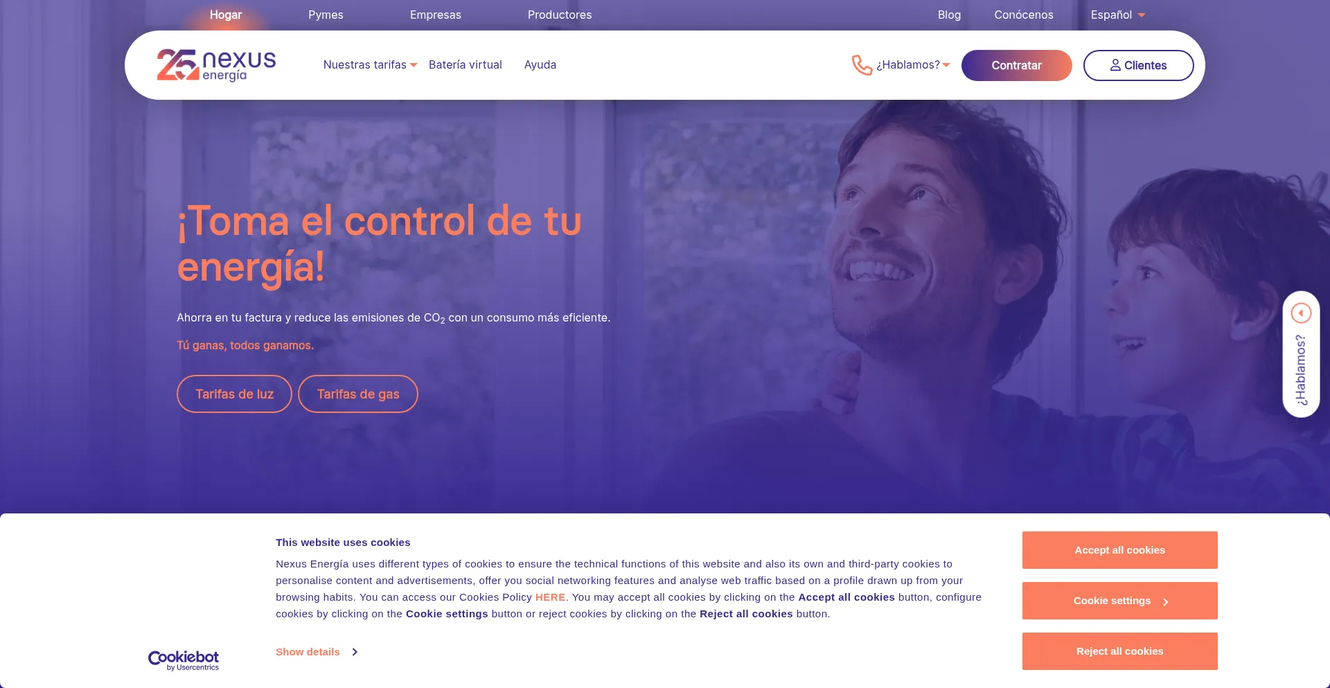 Nexusenergia.com Screenshot