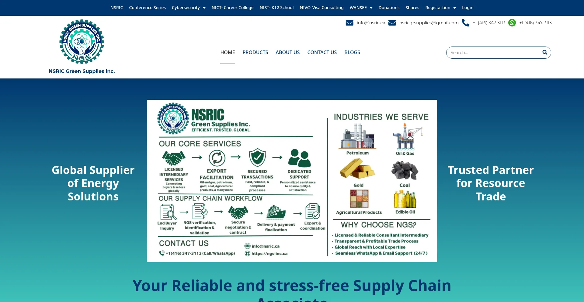 Ngs-inc.ca Screenshot