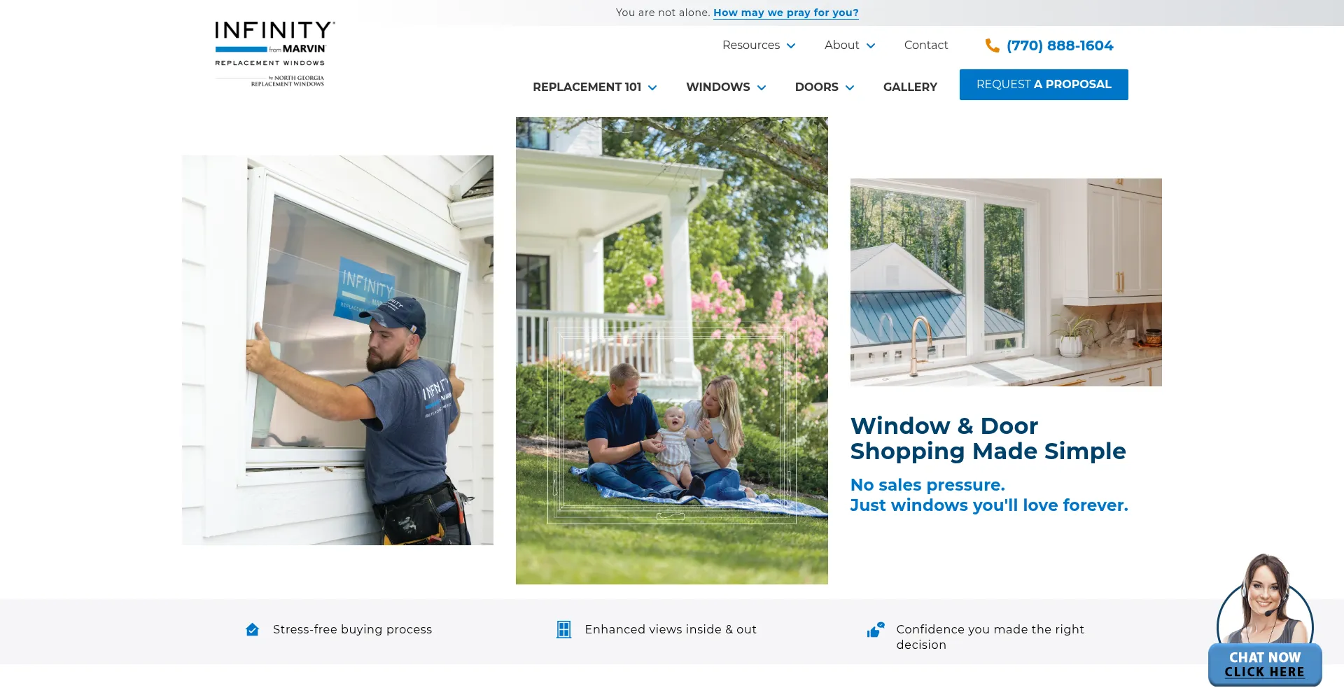 Website screenshot of Ngwindows.com
