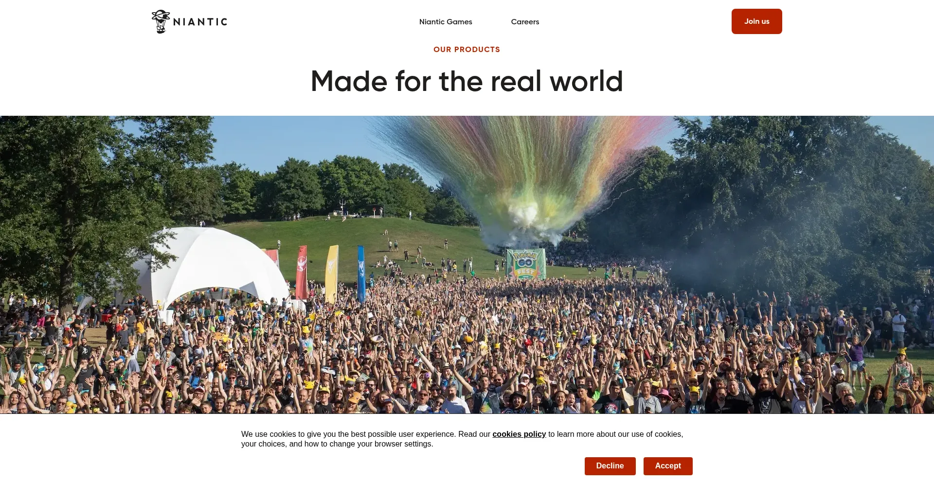 Nianticlabs.com Screenshot