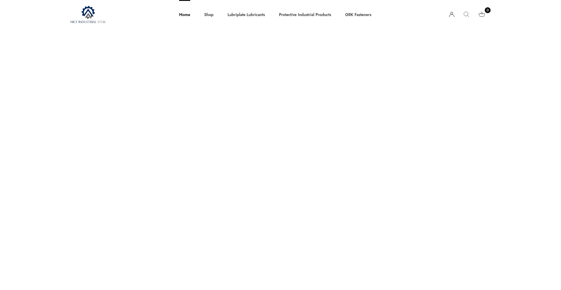 Website screenshot of Niceindustrialstore.com