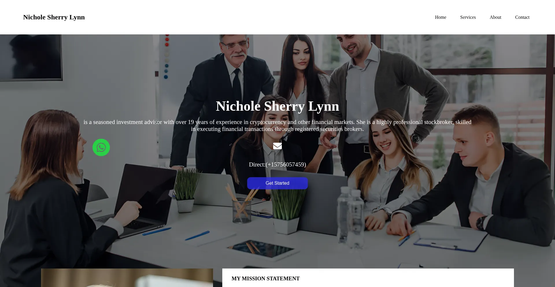Nicholesherrylynn.com Screenshot
