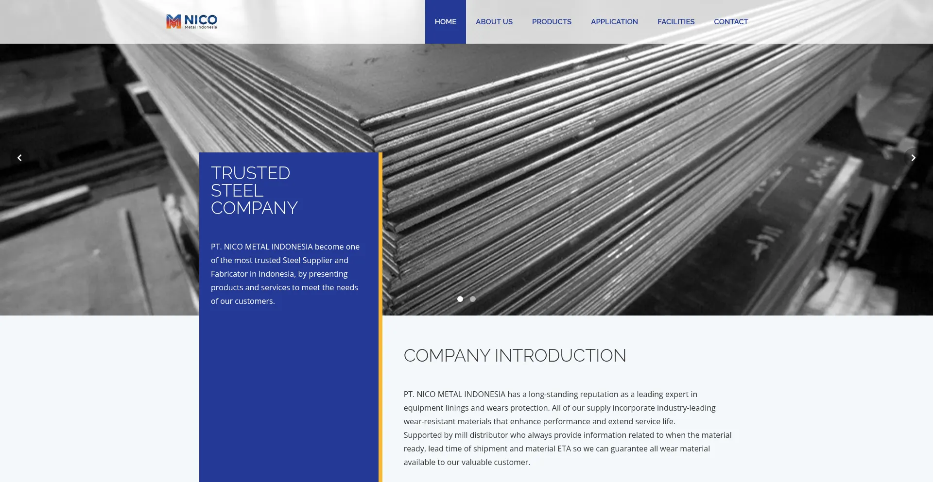Nicnegometalworks.com Screenshot