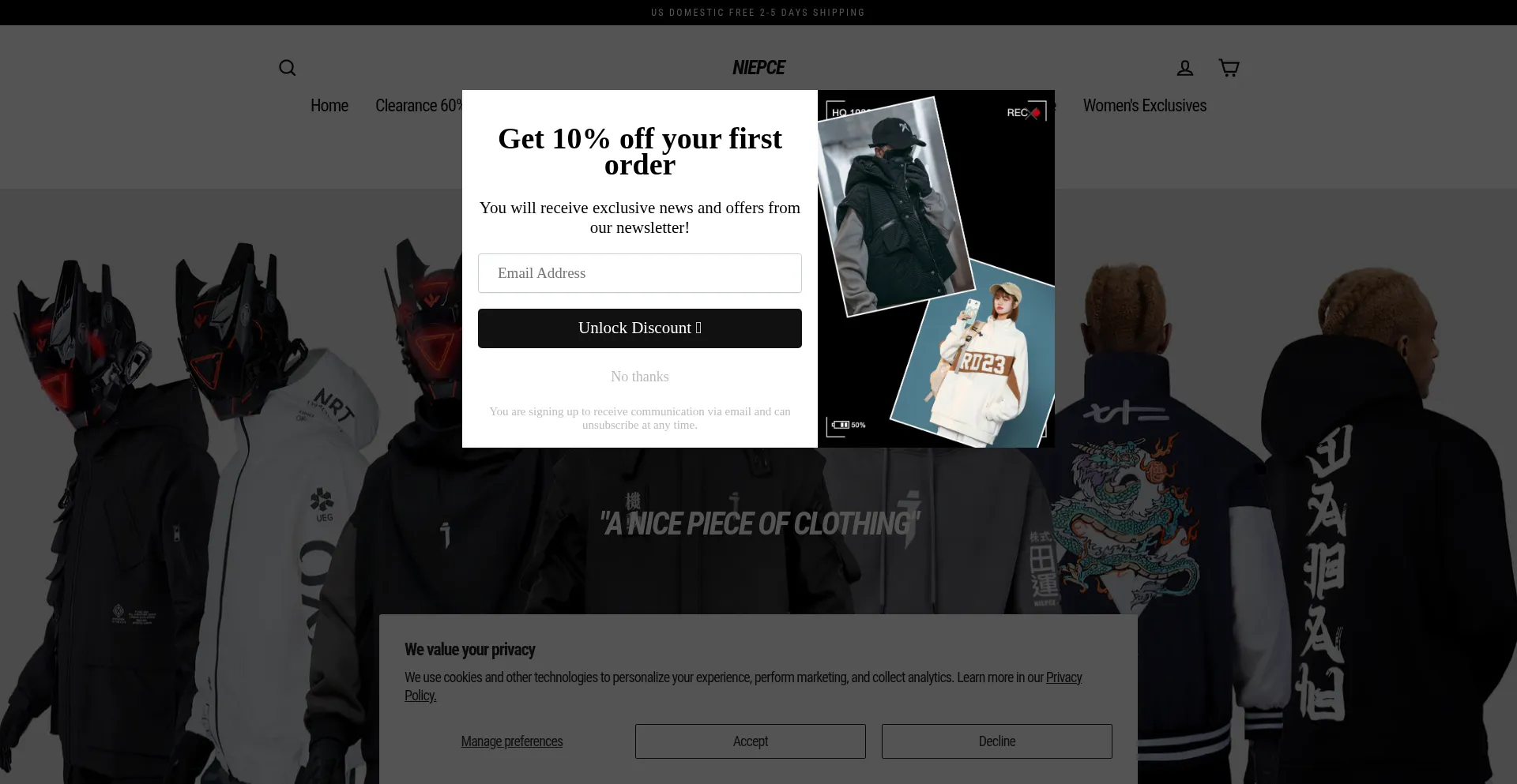Niepceinc.com Screenshot