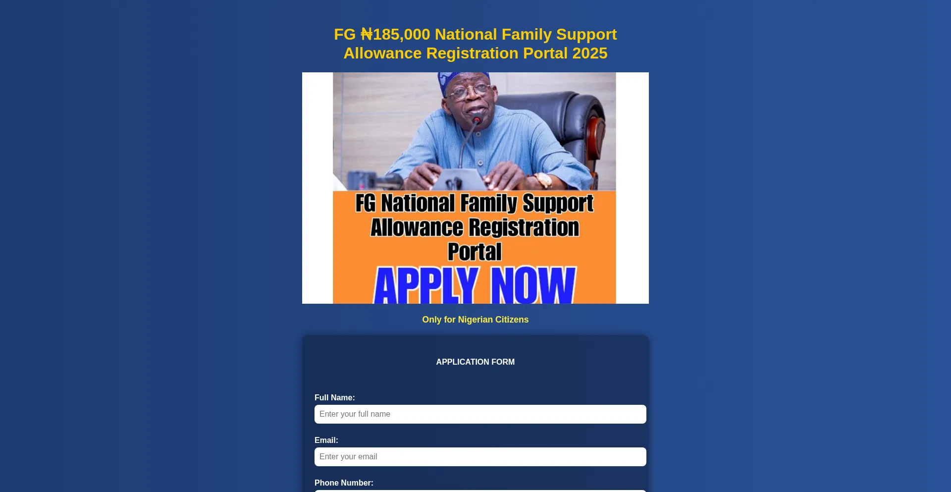 Is Nigeria-grant.givout.com Safe?
