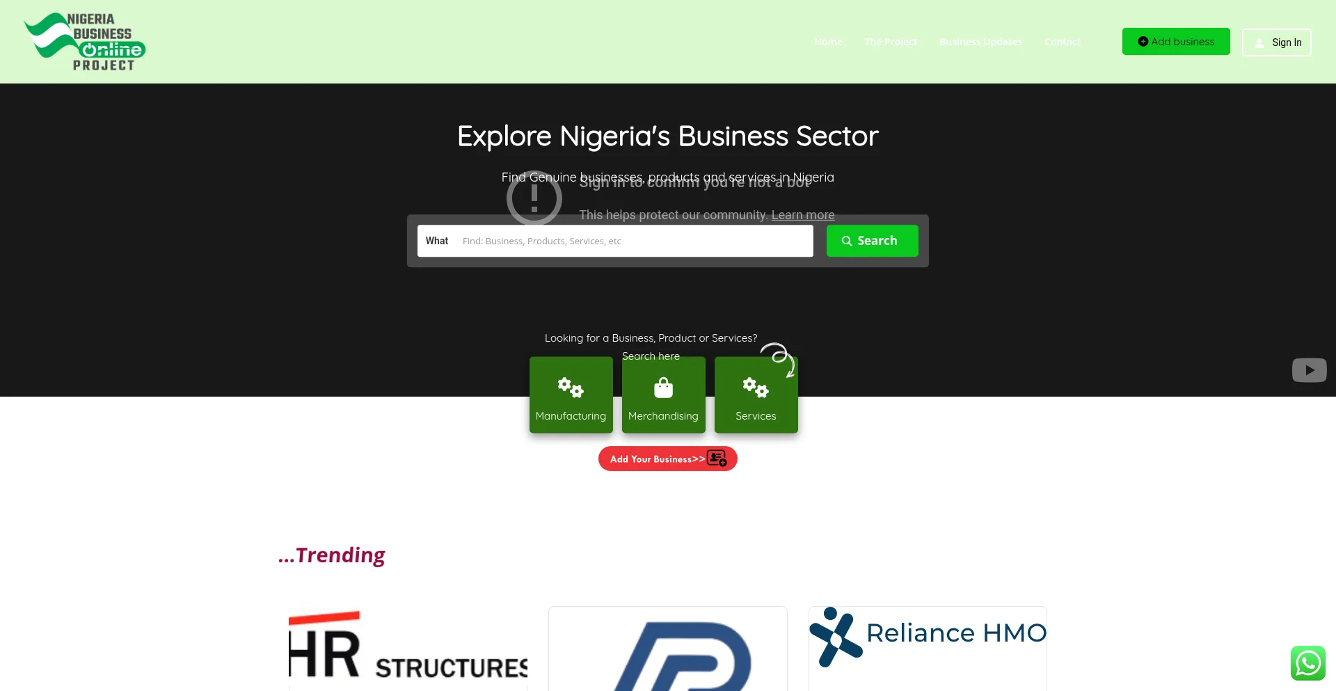 Is Nigeriabusinessonline.com Safe?