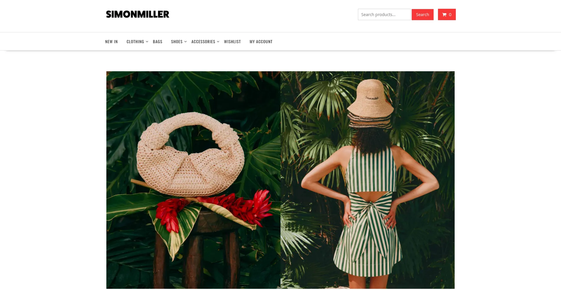 Website screenshot of Nikibruce.shop