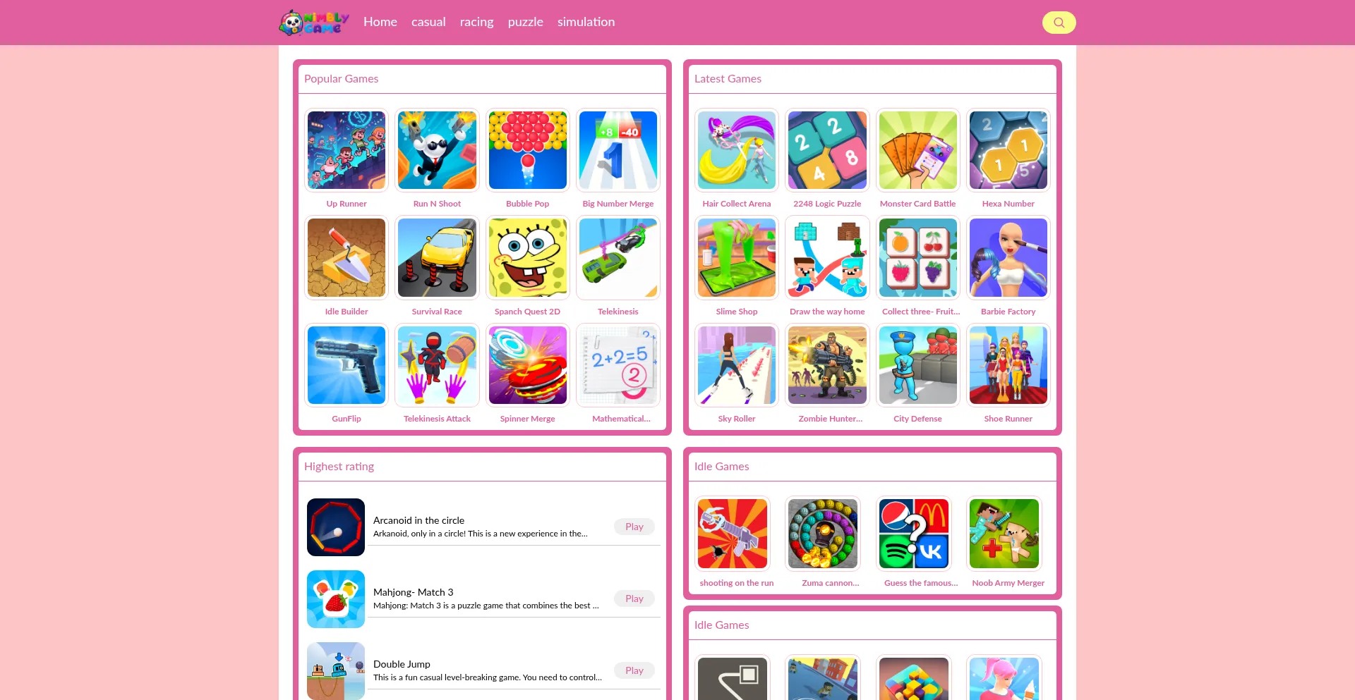 Nimblygame.com