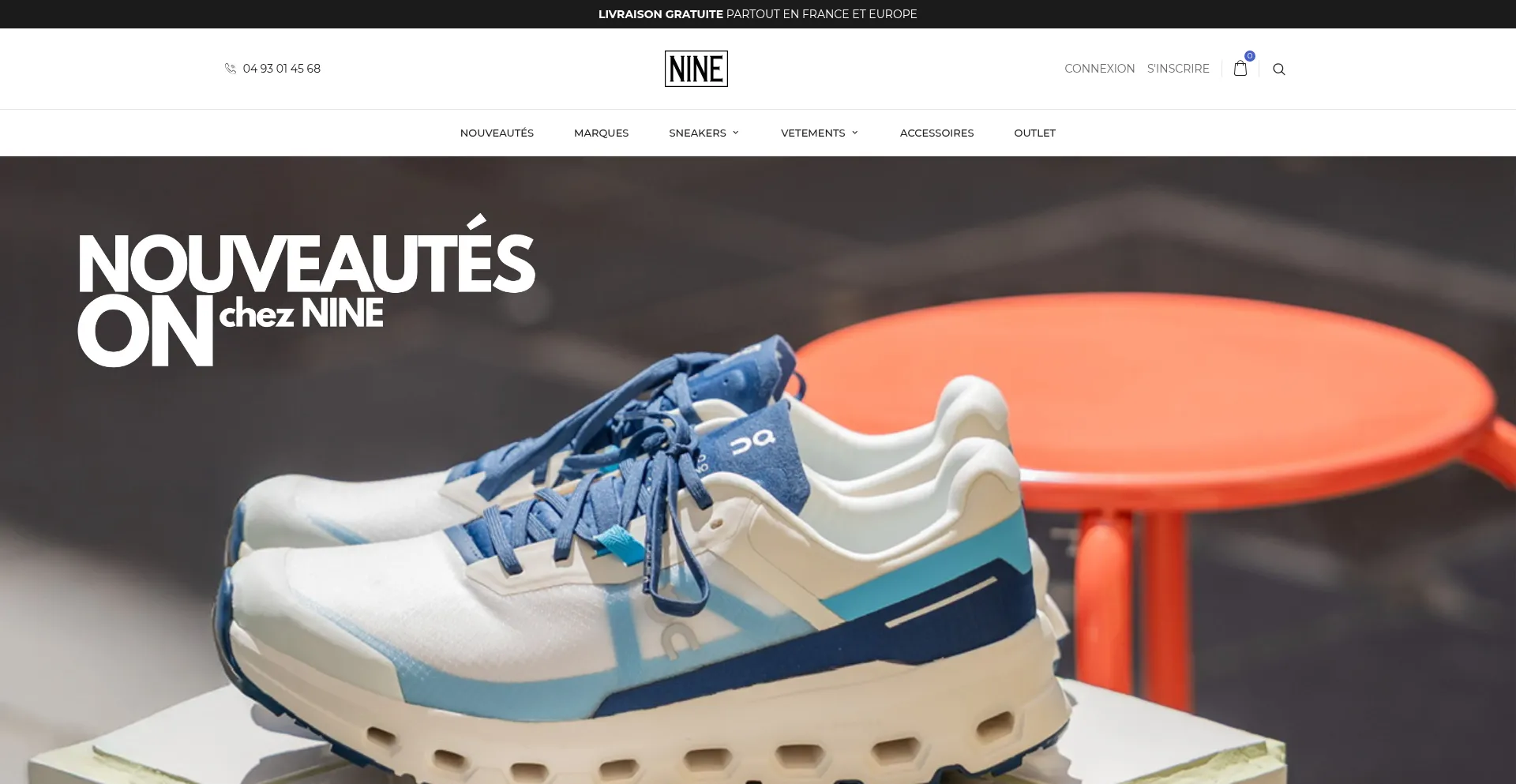 Nine.fr Screenshot