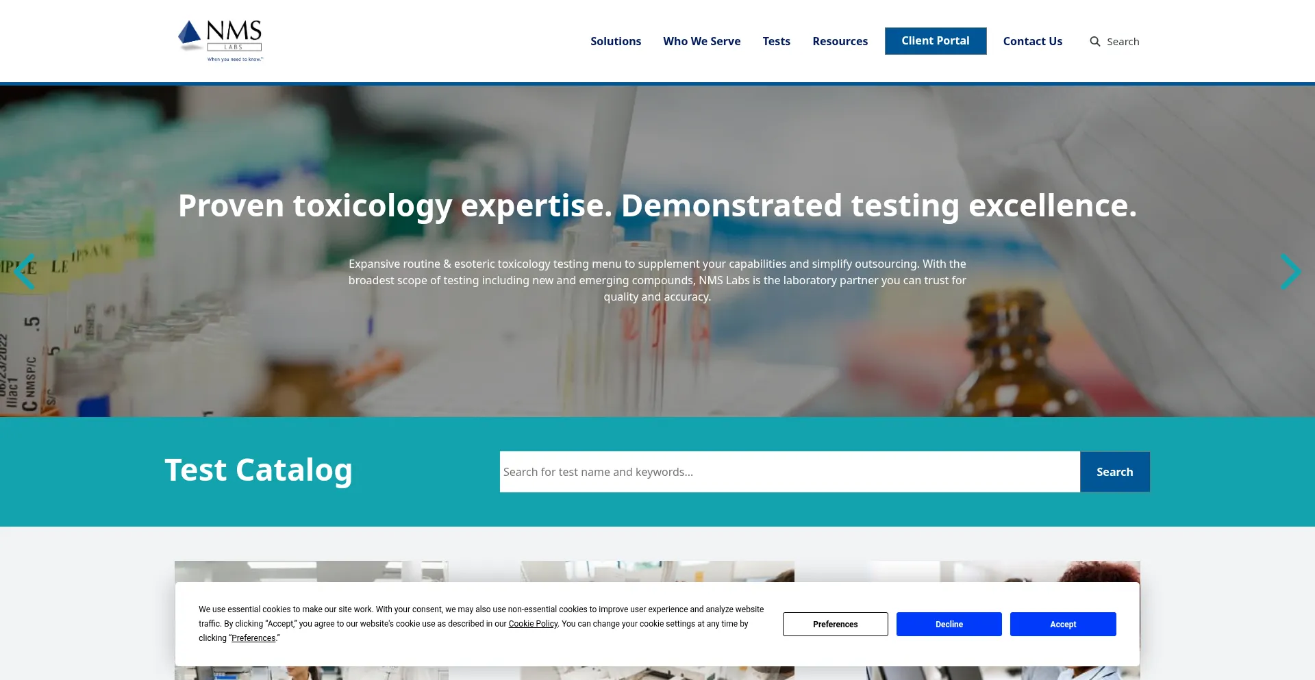 Nmslabs.com Screenshot
