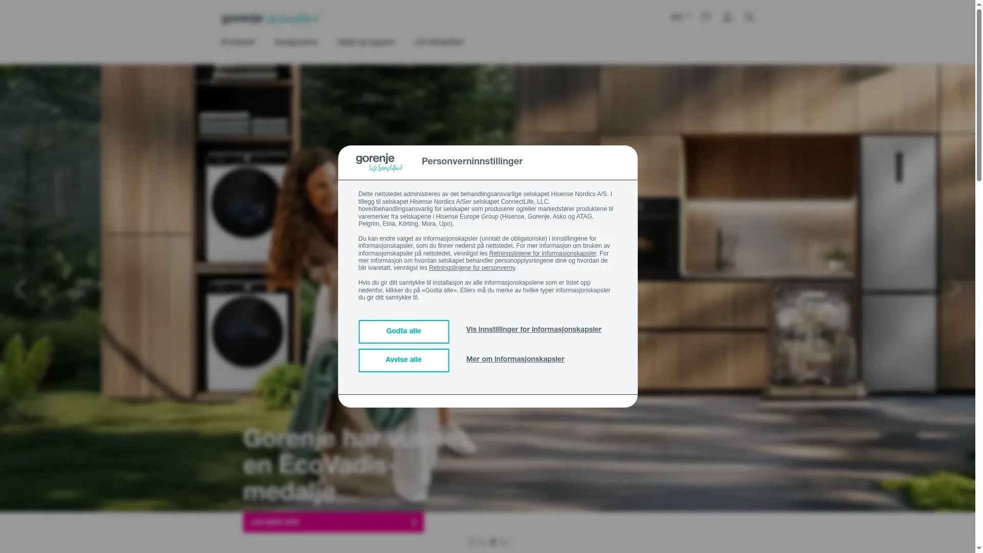 No.gorenje.com