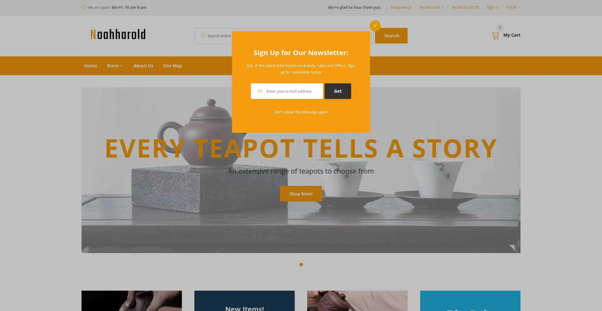 Noahharold.com Screenshot