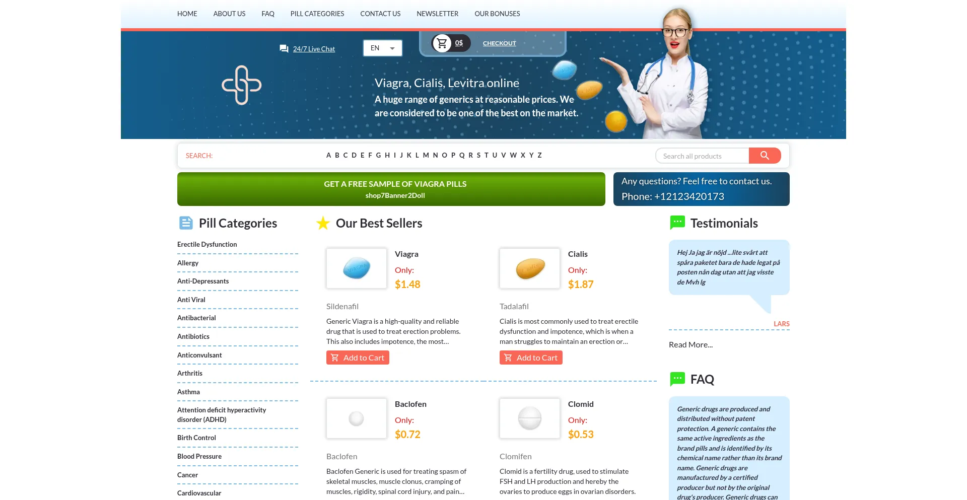 Website screenshot of Noctamaxis.com