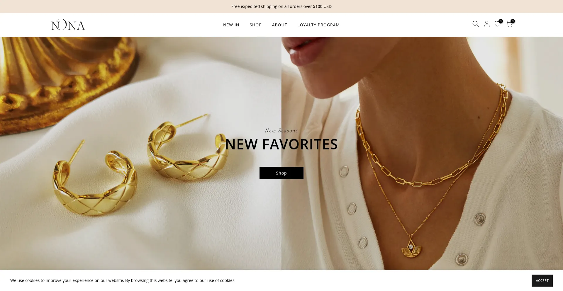 Nona.neolavish.com Screenshot