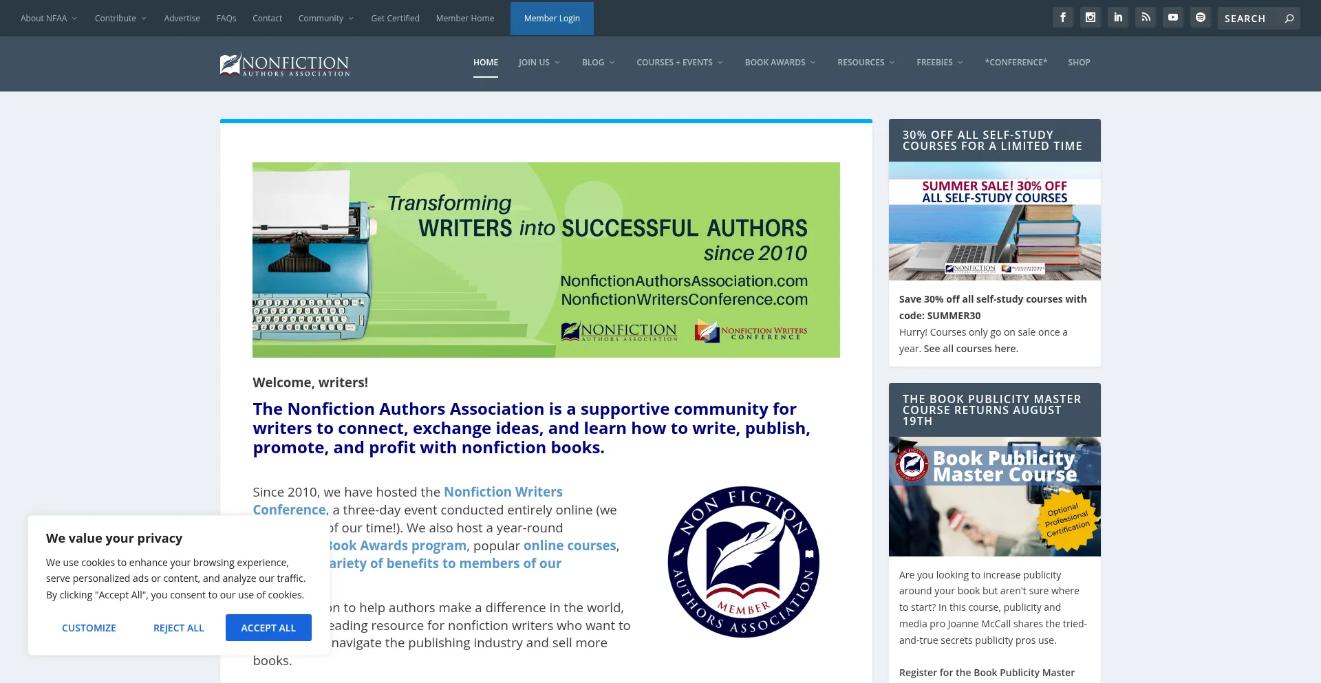 Nonfictionauthorsassociation.com