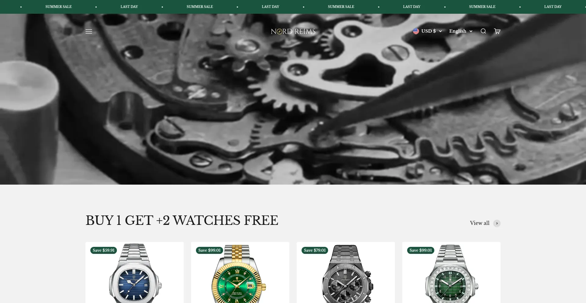 Nordreims.com Screenshot