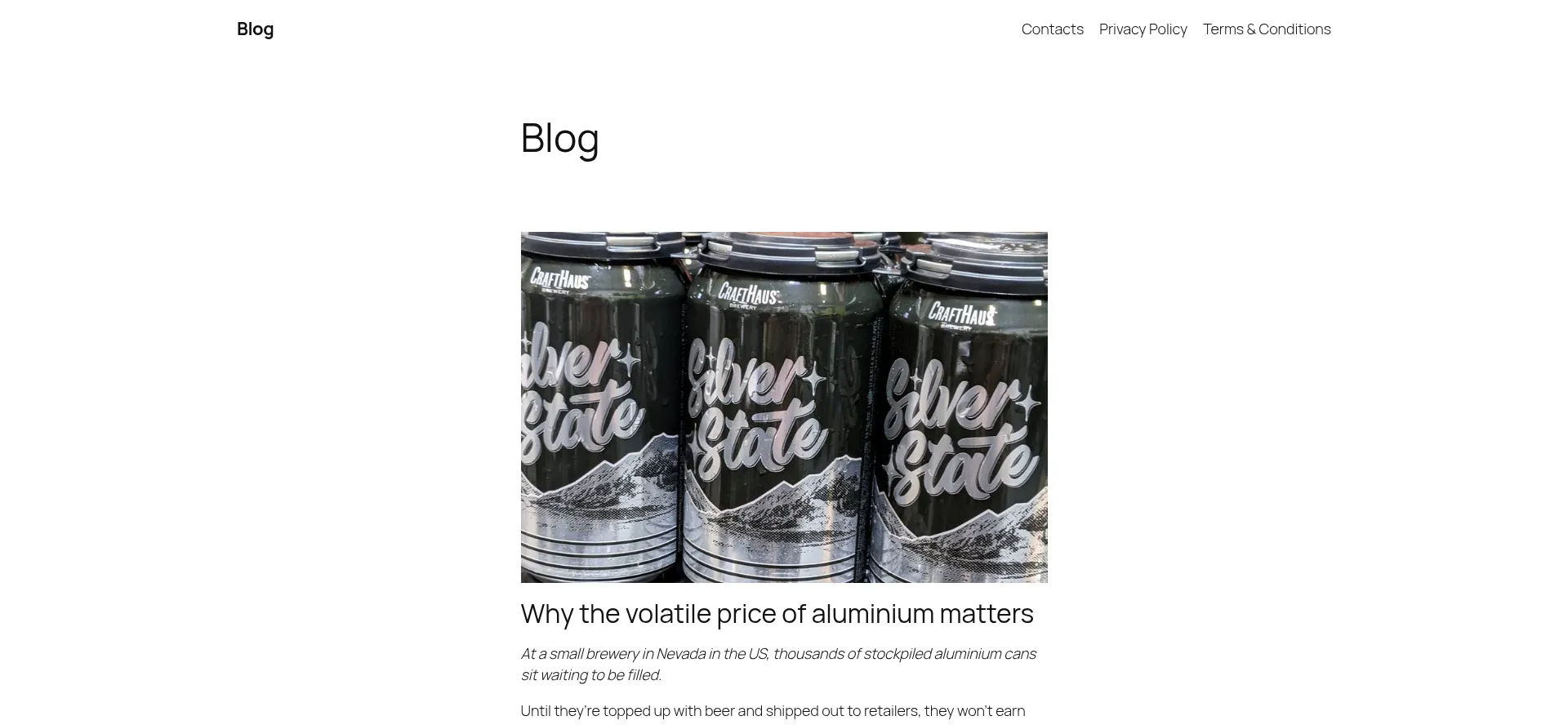 Website screenshot of Nordsales.site