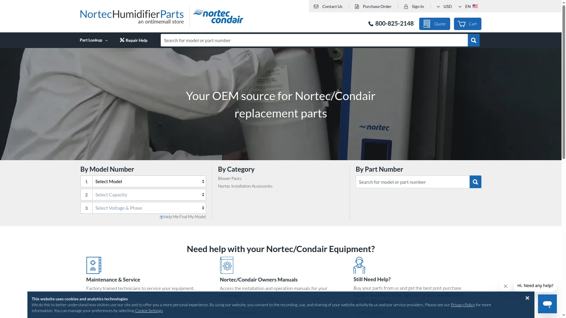 Nortechumidifierparts.com